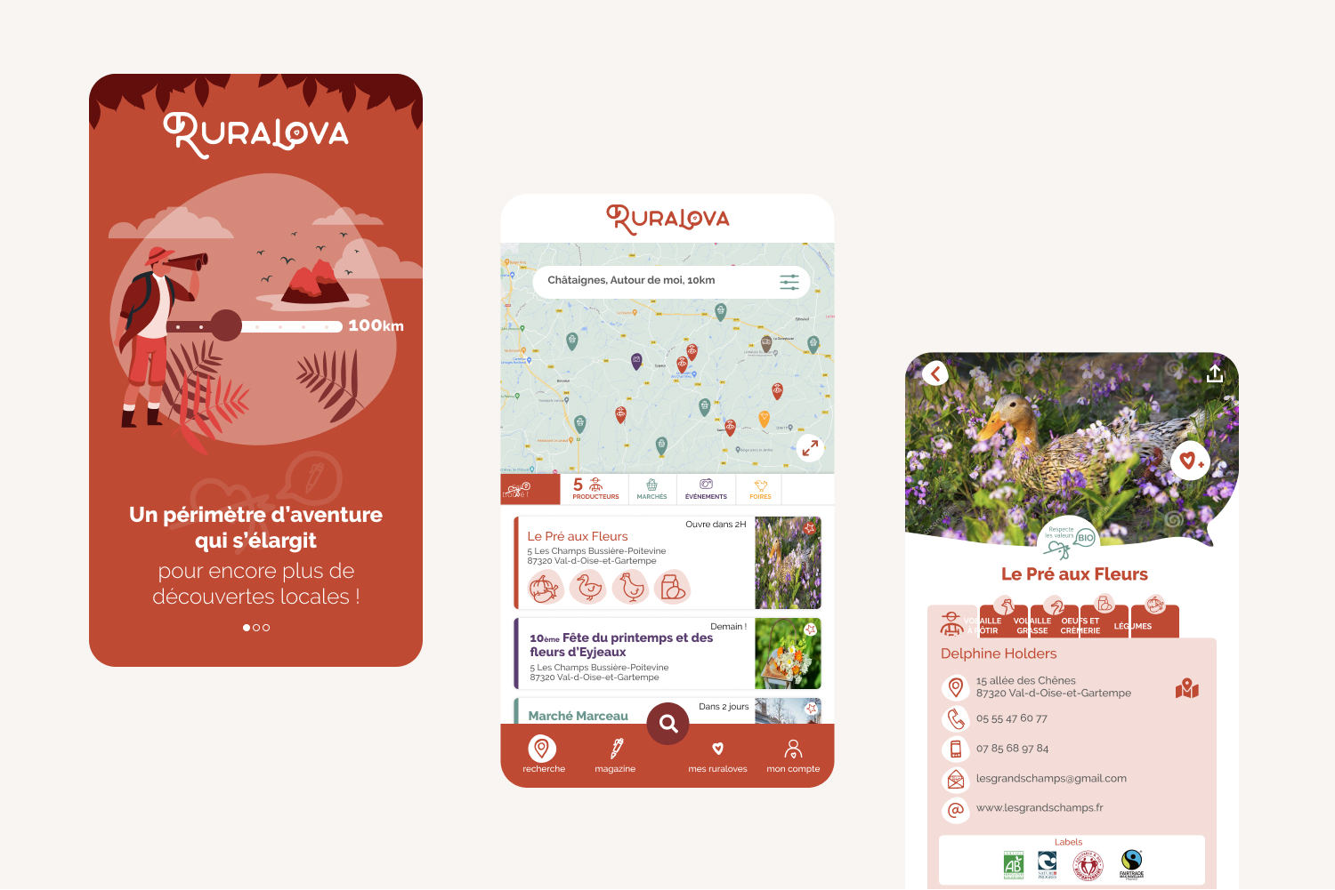 Application mobile Ruralova